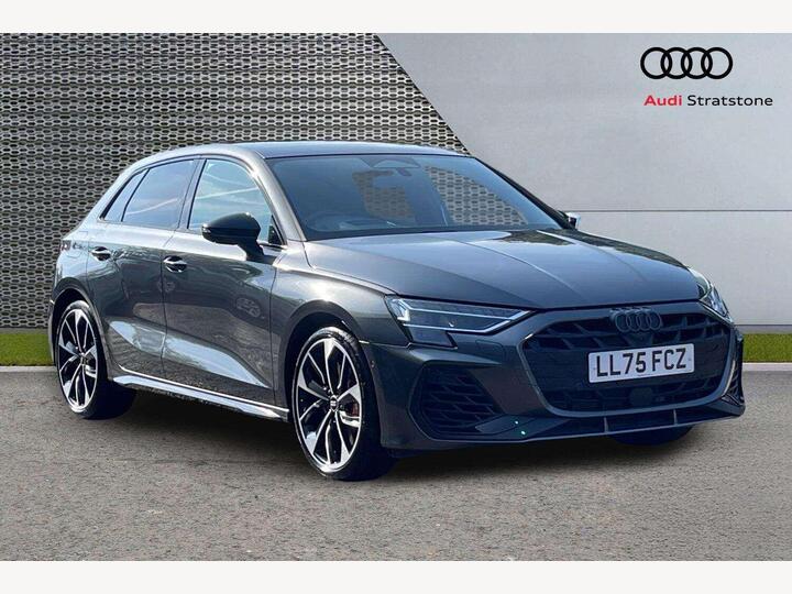 Audi A3 2.0 TFSI Black Edition Sportback S Tronic Quattro Euro 6 (s/s) 5dr