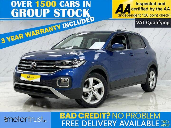 Volkswagen T-CROSS 1.0 TSI SEL DSG Euro 6 (s/s) 5dr