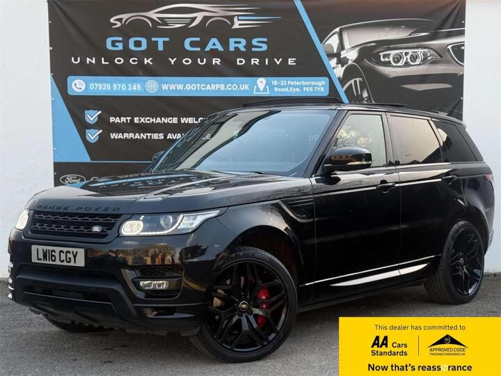 Land Rover Range Rover Sport 3.0 SD V6 Autobiography Dynamic Auto 4WD Euro 6 (s/s) 5dr Land Rover Range Rover Sport 3.0 SD V6 Autobiography Dynamic Auto 4WD Euro 6 (s/s) 5dr