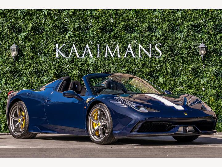 Ferrari 458 Speciale Aperta 4.5 Speciale A Spider F1 DCT Euro 5 2dr Ferrari 458 Speciale Aperta 4.5 Speciale A Spider F1 DCT Euro 5 2dr