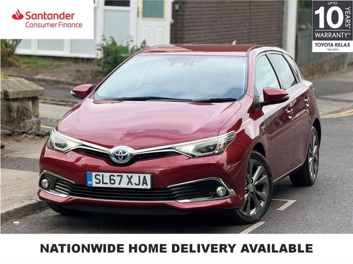 Toyota AURIS 1.8 VVT-h Excel CVT Euro 6 (s/s) 5dr (Safety Sense)