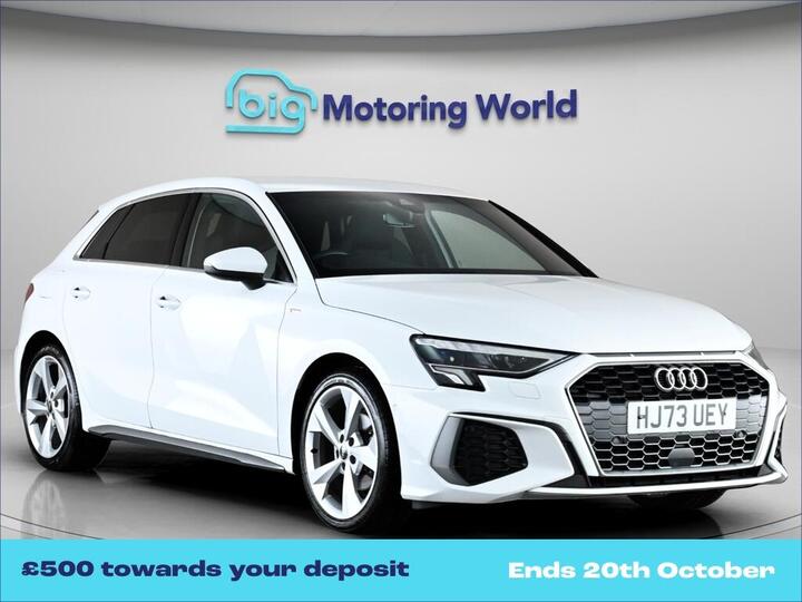 Audi A3 1.5 TFSI 35 S Line Sportback Euro 6 (s/s) 5dr