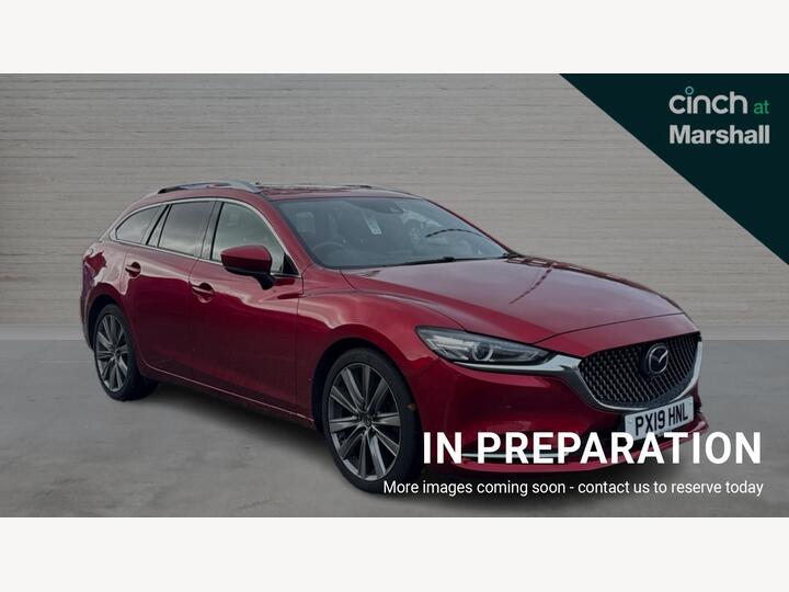 Mazda Mazda6 2.2 SKYACTIV-D GT Sport Nav+ Tourer Auto Euro 6 (s/s) 5dr Mazda Mazda6 2.2 SKYACTIV-D GT Sport Nav+ Tourer Auto Euro 6 (s/s) 5dr