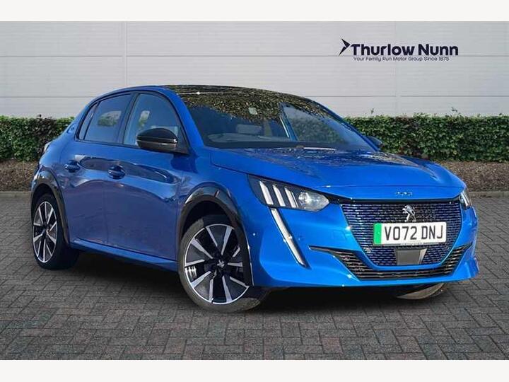 Peugeot E-208 50kWh GT Premium Auto 5dr (7kW Charger)