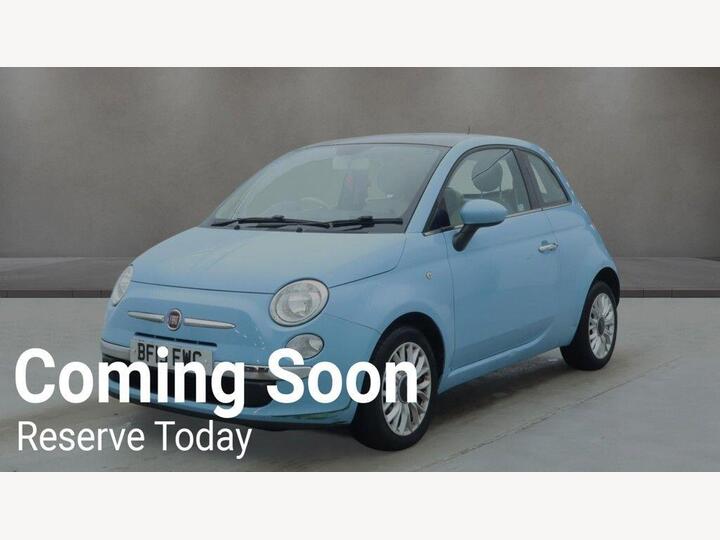 Fiat 500 1.2 Lounge Euro 6 (s/s) 3dr