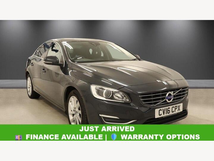 Volvo S60 2.0 D3 SE Lux Nav Auto Euro 6 (s/s) 4dr