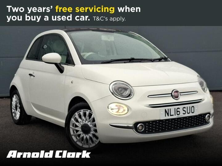 Fiat 500 1.2 Lounge Euro 6 (s/s) 3dr