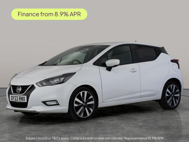 Nissan Micra 1.0 IG-T Tekna XTRON Euro 6 (s/s) 5dr Nissan Micra 1.0 IG-T Tekna XTRON Euro 6 (s/s) 5dr