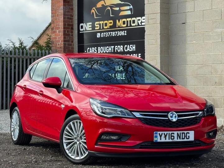 Vauxhall Astra 1.6 CDTi BlueInjection Elite Nav Euro 6 (s/s) 5dr
