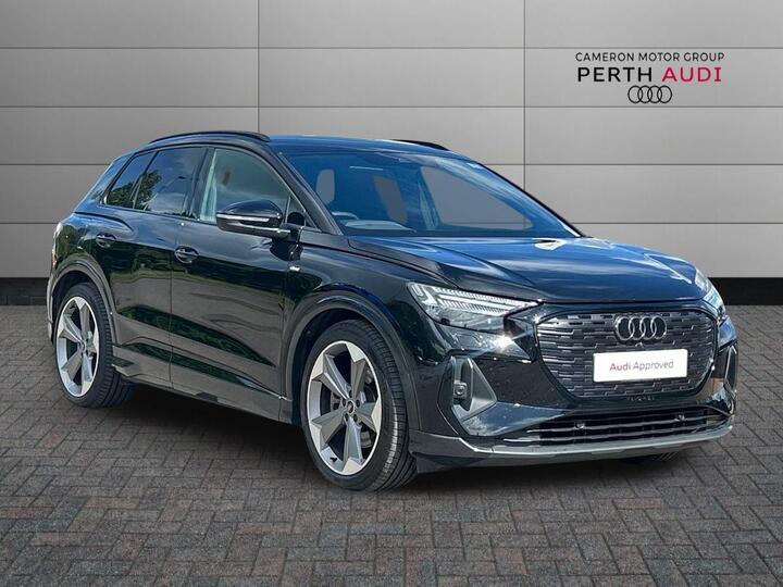 Audi Q4 E-tron 45 Black Edition Auto Quattro 5dr 82kWh Audi Q4 E-tron 45 Black Edition Auto Quattro 5dr 82kWh