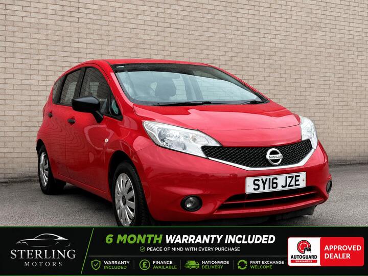 Nissan Note 1.2 Visia Euro 6 (s/s) 5dr