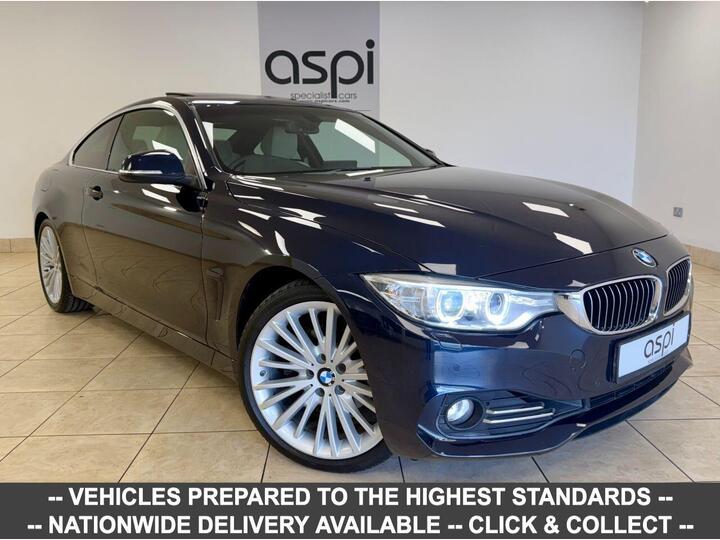 BMW 4 SERIES 3.0 430d Luxury Auto Euro 6 (s/s) 2dr BMW 4 SERIES 3.0 430d Luxury Auto Euro 6 (s/s) 2dr
