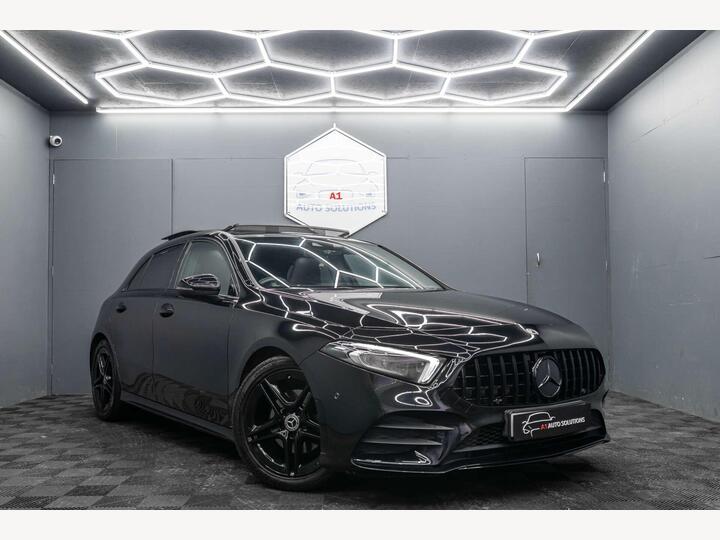Mercedes-Benz A-CLASS 2.0 A200d AMG Line (Premium Plus 2) 8G-DCT Euro 6 (s/s) 5dr