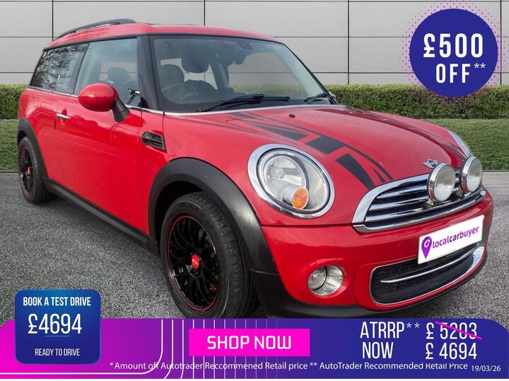 MINI Clubman 1.6 Cooper Auto Euro 5 5dr