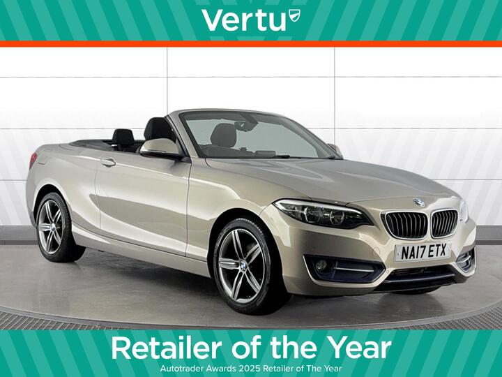 BMW 2 Series 2.0 218d Sport Euro 6 (s/s) 2dr