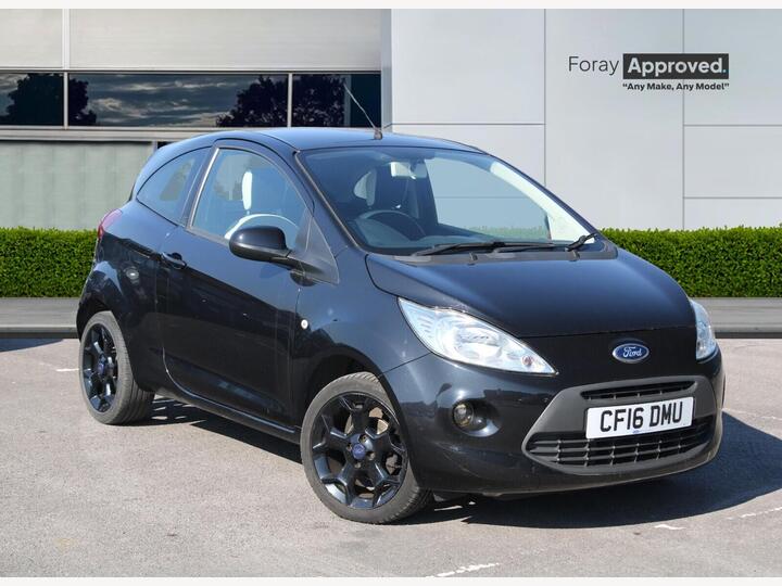 Ford Ka 1.2 Zetec Black Edition Euro 6 (s/s) 3dr