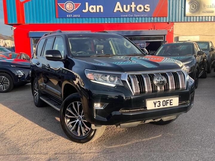 Toyota LAND CRUISER 2.8D Invincible Auto 4WD Euro 6 5dr (7 Seat)