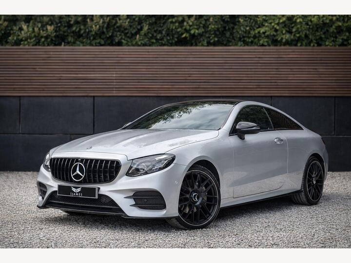 Mercedes-Benz E-CLASS 2.0 E220d AMG Line (Premium Plus) G-Tronic+ 4MATIC Euro 6 (s/s) 2dr Mercedes-Benz E-CLASS 2.0 E220d AMG Line (Premium Plus) G-Tronic+ 4MATIC Euro 6 (s/s) 2dr