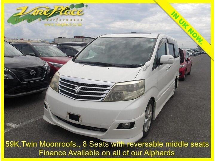 Toyota ALPHARD 2.4 AS,Twin Moonroof,8 People + FINANCE AT Www.vineplace.co.uk +