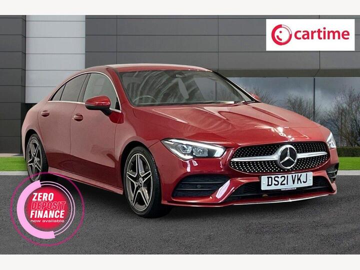 Mercedes-Benz CLA 1.3 CLA180 AMG Line Coupe 7G-DCT Euro 6 (s/s) 4dr Mercedes-Benz CLA 1.3 CLA180 AMG Line Coupe 7G-DCT Euro 6 (s/s) 4dr