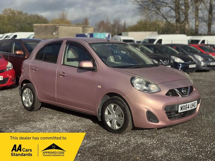 Nissan Micra 1.2 Visia CVT Euro 5 5dr Nissan Micra 1.2 Visia CVT Euro 5 5dr