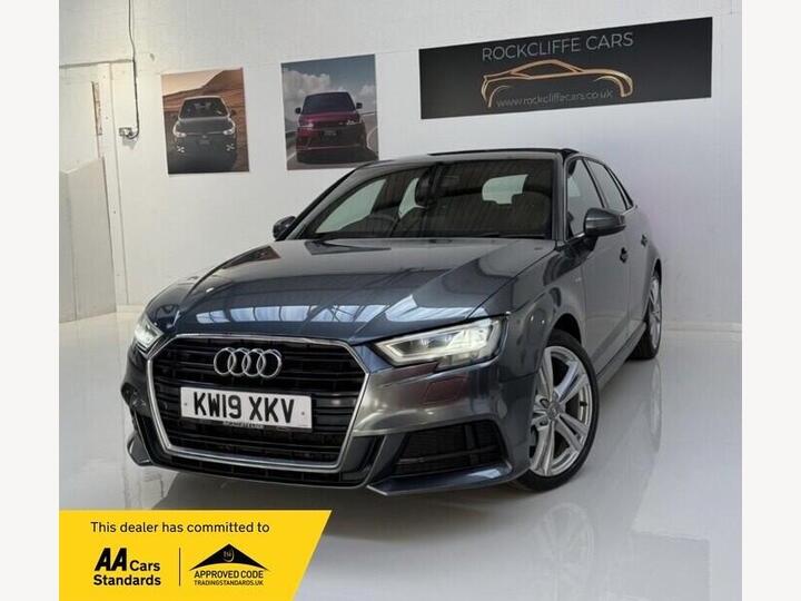 Audi A3 1.6 TDI 30 S Line Sportback S Tronic Euro 6 (s/s) 5dr