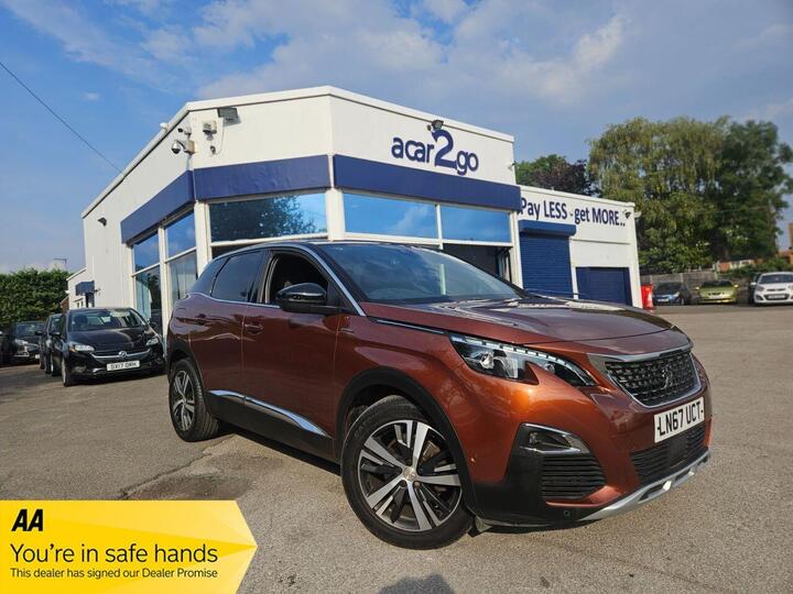 Peugeot 3008 1.6 THP GT Line EAT Euro 6 (s/s) 5dr
