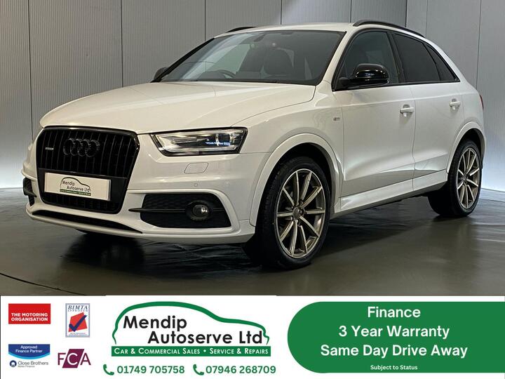 Audi Q3 2.0 TFSI Black Edition SUV 5dr Petrol S Tronic Quattro Euro 6 (s/s) (180 Ps)