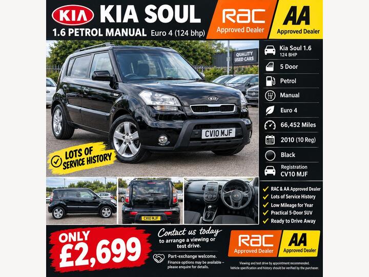 Kia SOUL 1.6 1 Euro 4 5dr