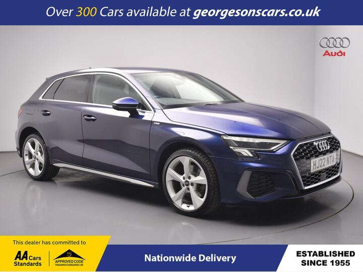 Audi A3 1.4 TFSIe 40 S Line Sportback S Tronic Euro 6 (s/s) 5dr 13kWh