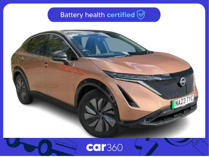 Nissan ARIYA 63kWh Advance Auto 5dr 7.4kW Charger Nissan ARIYA 63kWh Advance Auto 5dr 7.4kW Charger