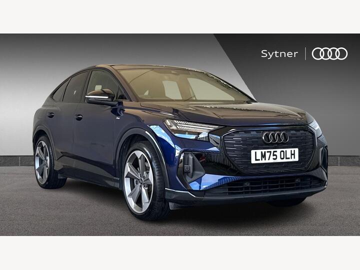 Audi Q4 E-tron 45 Black Edition Sportback Auto 5dr 82kWh