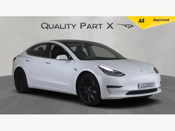 Tesla Model 3 (Dual Motor) Performance Auto 4WDE 4dr (Performance Upgrade)