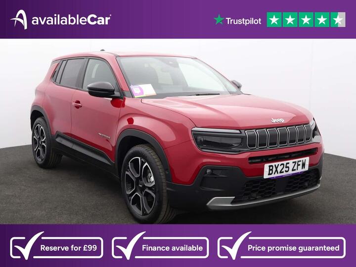 Jeep Avenger 1.2 Summit Euro 6 (s/s) 5dr Jeep Avenger 1.2 Summit Euro 6 (s/s) 5dr