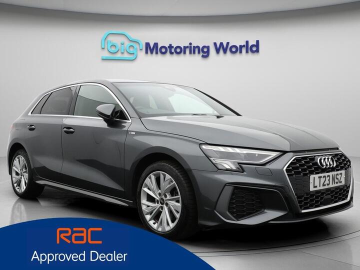Audi A3 1.4 TFSIe 40 S Line Sportback S Tronic Euro 6 (s/s) 5dr 13kWh