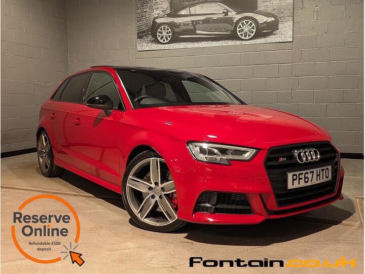 Audi S3 2.0 TFSI Black Edition Sportback S Tronic Quattro Euro 6 (s/s) 5dr