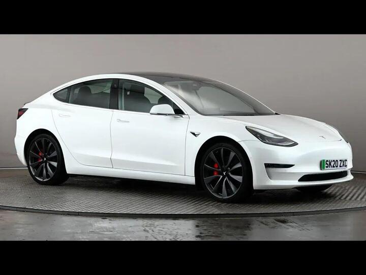 Tesla Model 3 (Dual Motor) Performance Auto 4WDE 4dr (Performance Upgrade)