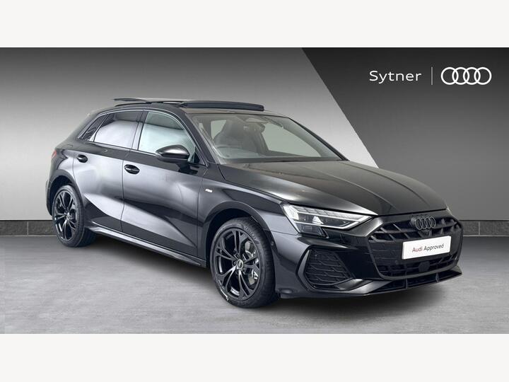 Audi A3 1.5 TFSIe Black Edition Sportback S Tronic Euro 6 (s/s) 5dr 17.9kWh