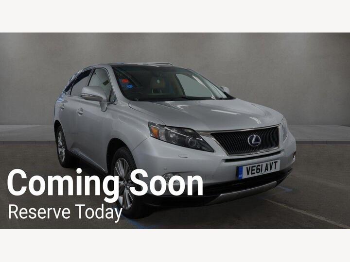 Lexus RX 3.5 450h V6 Advance CVT 4WD Euro 5 (s/s) 5dr (Pan Roof)