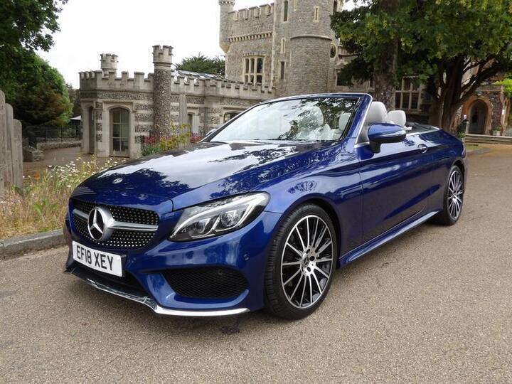 Mercedes-Benz C Class 2.1 C220d AMG Line Cabriolet G-Tronic+ Euro 6 (s/s) 2dr