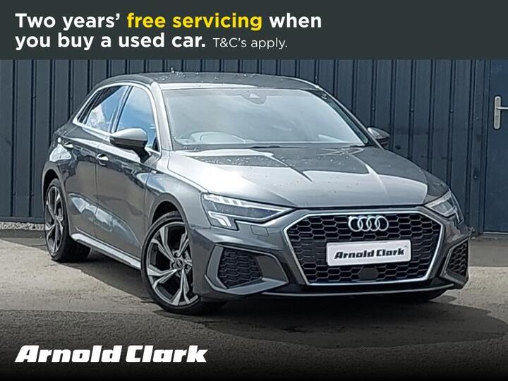 Audi A3 1.0 TFSI 30 S Line Sportback S Tronic Euro 6 (s/s) 5dr