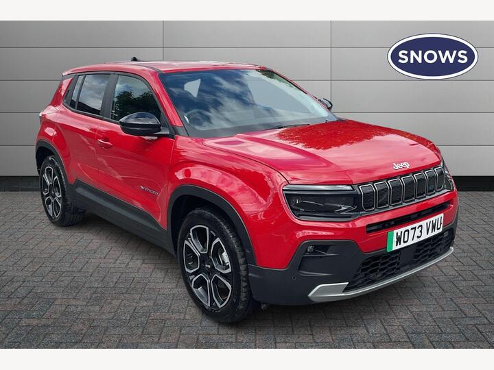 Jeep Avenger 54kWh Summit Auto 5dr Jeep Avenger 54kWh Summit Auto 5dr