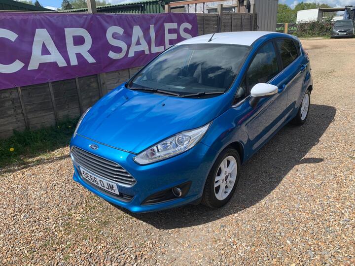Ford Fiesta 1.0T EcoBoost Zetec Blue Edition Euro 6 (s/s) 5dr