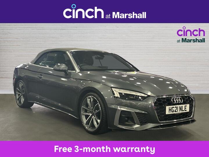 Audi A5 Cabriolet 2.0 TFSI 40 S Line S Tronic Euro 6 (s/s) 2dr