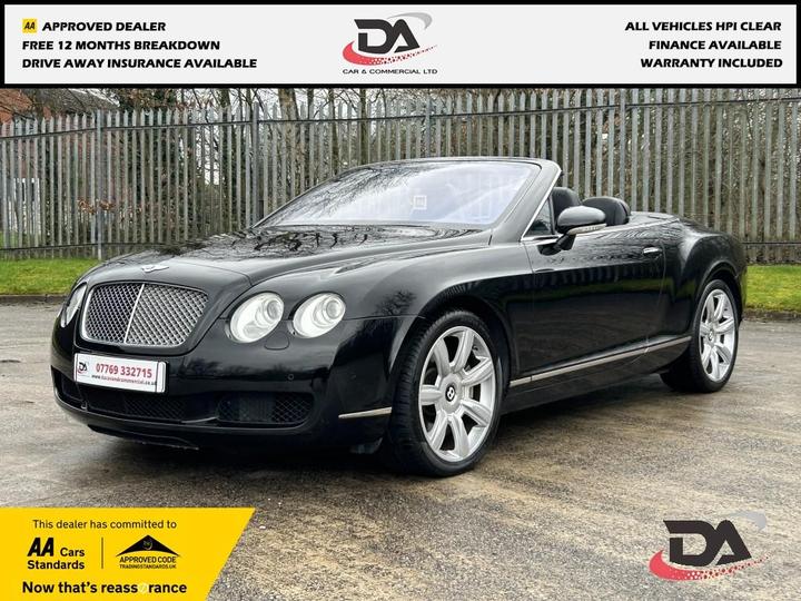 Bentley CONTINENTAL GTC CONVERTIBLE 6.0 W12 GTC Auto 4WD Euro 4 2dr