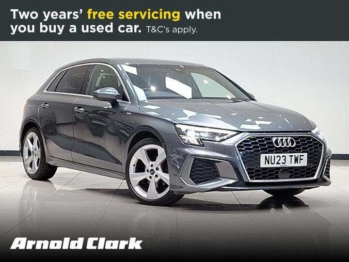 Audi A3 1.0 TFSI 30 S Line Sportback S Tronic Euro 6 (s/s) 5dr