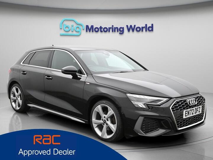 Audi A3 1.0 TFSI 30 S Line Sportback S Tronic Euro 6 (s/s) 5dr