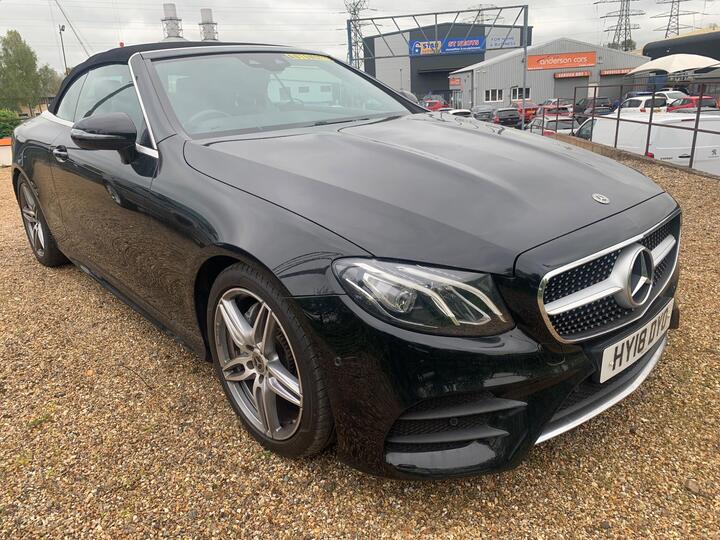 Mercedes-Benz E Class 2.0 E220d AMG Line Cabriolet G-Tronic+ Euro 6 (s/s) 2dr Mercedes-Benz E Class 2.0 E220d AMG Line Cabriolet G-Tronic+ Euro 6 (s/s) 2dr