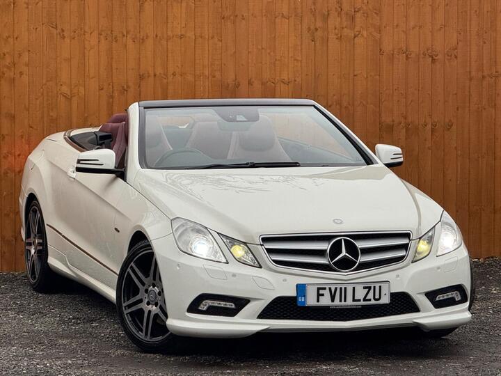 Mercedes-Benz E Class 2.1 E220 CDI BlueEfficiency Sport Cabriolet Tiptronic Euro 5 2dr