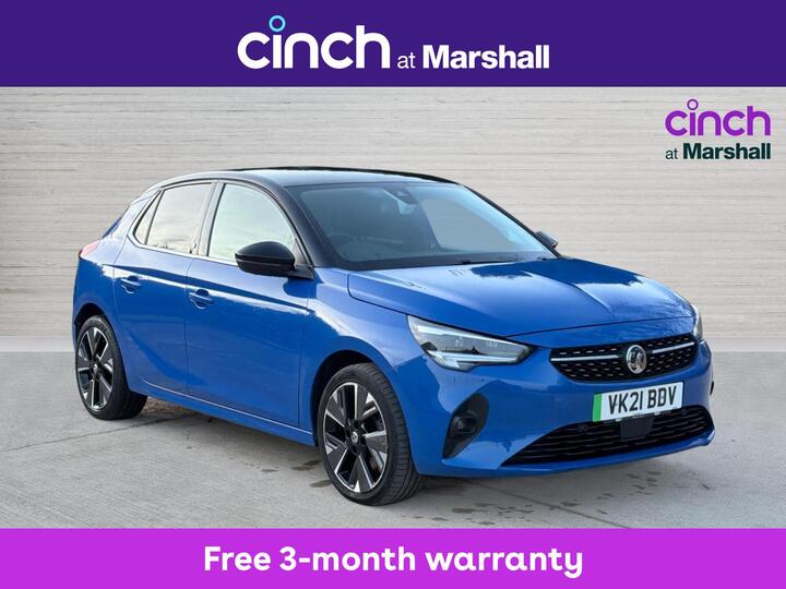 Vauxhall Corsa Electric 50kWh Elite Nav Premium Auto 5dr (7.4Kw Charger)